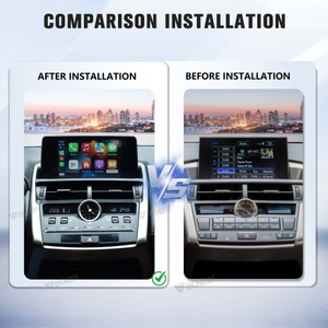 Boîtier d'interface Linux Viknav pour Lexus NX 2015-2020, décodeur CarPlay sans fil, Android Auto, navigation GPS, écran d'autoradio d'origine - Product Image 3