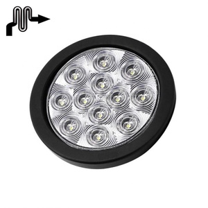 <span class=keywords><strong>Feux</strong></span> arrière de camion LED ronds de 4 pouces E4 ADR DOT 12V, <span class=keywords><strong>feux</strong></span> de <span class=keywords><strong>remorque</strong></span> de camion LED, étanches, universels, avec prise 3 broches - Product Image 3