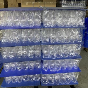 Unbreakable Tritan פלסטיק יין משקפיים, לשימוש חוזר מחוסמת BPA-משלוח אדום יין כלי זכוכית עם ארוך גזע בצבע יין משקפיים - Product Image 6