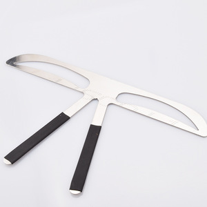 Regla de Acero Inoxidable para Cejas, Herramienta de Medición Duradera para Maquillaje Permanente, Diseño de Cejas, Accesorios para Tatuajes - Product Image 1