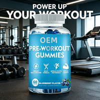 Gummies Pré-Entraînement Énergie Pure & Concentration avec Bêta-Alanine & Citrulline – Gummies Énergétiques de Haute Qualité