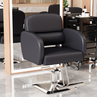 Mobilier de salon de coiffure Chaise de coiffure professionnelle Chaise de salon de coiffure marron Chaise de coiffure Fauteuil de coiffure