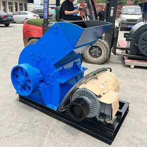 Low Cost High Capacity 400x600 Small Hammers For Crusher Rock Diesel 22kw Hammer Mill Crusher Supplier