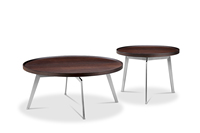 Table basse ronde de salon, style italien minimaliste moderne
