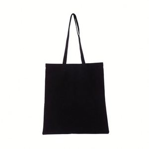 Design Wholesale Solid Color Blank Canvas Tote Bags Eco-friendly <b>Shopping</b> Bags - Product Image 5