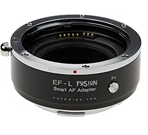 Fotodiox EF-L inteligente AF adaptador de lente para <span class=keywords><strong>Canon</strong></span> EOS (EF/EF-S) D/SLR lente para seleccionar L-montaje de la Alianza de las cámaras sin espejo - Product Image 1