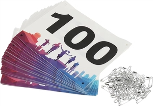 Dorsales de Carrera Personalizados con Impresión a Todo Color, Resistentes al Agua, para Maratón - Product Image 2