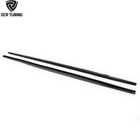 Faldones laterales de fibra de carbono F20 para BMW Serie 1 F20 M-TECH M135i 2012-2018, kit de carrocería, decoración de parachoques, accesorios exteriores, 2 piezas
