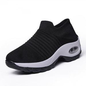 <span class=keywords><strong>Zapatillas</strong></span> <span class=keywords><strong>Deportivas</strong></span> <span class=keywords><strong>de</strong></span> Mujer, Tipo Calcetín, con Malla Transpirable, Amortiguación <span class=keywords><strong>de</strong></span> Aire, Plataforma Moderna, Estilo Loafers - Product Image 2