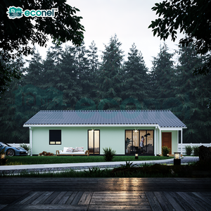 Cabane préfabriquée ignifuge et imperméable personnalisée pour une vie résidentielle, villa préfabriquée de haute qualité - Product Image 3