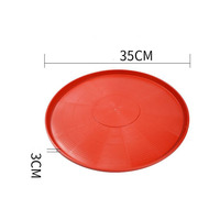 Plateau d'alimentation pour poussins en PP, plateau d'alimentation pour poussins, fournitures avicoles pour poulets, canards, oies, mangeoire pour poussins, seau d'alimentation, tapis