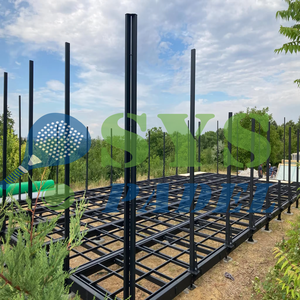 Equipo de cancha de tenis de Pádel para interiores y exteriores de alta calidad movible Canchas panorámicas ajustables Fabricante Proveedor - Product Image 6