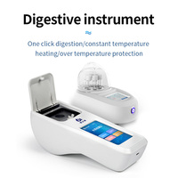 Kit de test de la qualité de l'eau du réservoir de poissons électronique portable, surveillance de la qualité de l'eau assistée par l'énergie