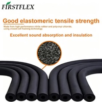 FIRSTFLEX NBR PVC Mousse de caoutchouc à performance stable pour l'isolation des conduites, des réservoirs industriels et des systèmes de climatisation