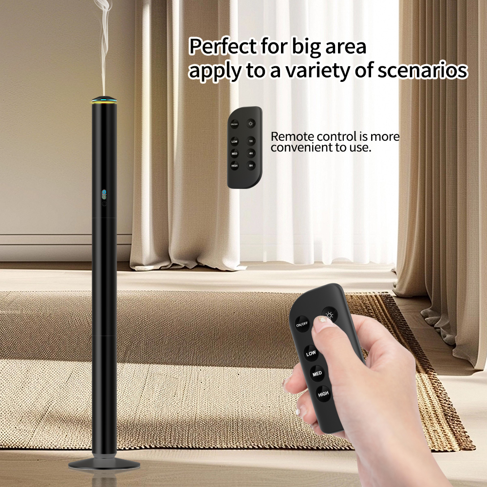 BD900NNA Black tower waterless diffuser