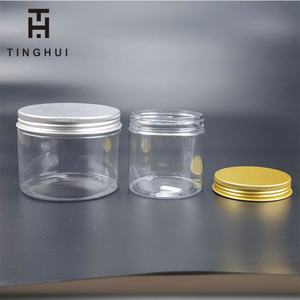 Offre Spéciale – Pots transparents 30g 50g 80g 100g 120g 200g 250g 300g 500g – Contenants cosmétiques en plastique PET pour gommage corporel avec couvercles dorés - Product Image 3