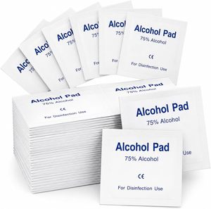 Empaquetados Individualmente y Esterilizados, Compactos y Ligeros, Estos Hisopos de Alcohol Desechables Ofrecen una Relación Calidad-Precio Excepcional - Product Image 1