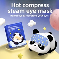 Masque oculaire chauffant à la vapeur sous marque privée, conception personnalisée, emballage inclus, masque oculaire chaud à la vapeur pour le sommeil et le soulagement de la fatigue