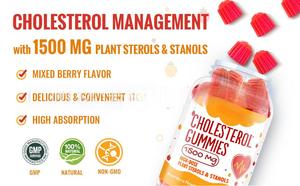 OEM/ODM 콜레스테롤 지원 보충제 혼합 베리 맛 콜레스테롤 구미 - Product Image 4