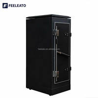 Gabinete de Servidor Personalizable de 19 Pulgadas, Color Negro, con Protección Electromagnética para Switches de Red, Gabinete EMC en Stock