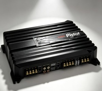 Amplificateur de voiture 4 canaux classe AB 1000W 70W*4 RMS 4ohm 500W*2 sortie en pont 12V Amplificateur audio de voiture PISTOL XM-N1004