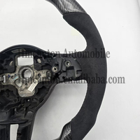 Le Volant de Voiture le Plus Populaire en Fibre de Carbone et Microsuède avec Coutures pour Volkswagen Golf 6ème Génération GTI