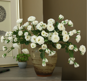 Salon Décoration Décor À La Maison Hôtel INS Doux Décoration Simulé Rose <span class=keywords><strong>Faux</strong></span> Fleur Simulé Fleur 5 <span class=keywords><strong>Diamant</strong></span> Pivoines - Product Image 1