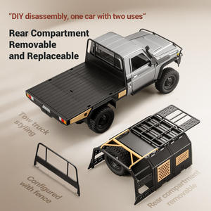 MN-82S camioncino 1:12 su vasta scala nuovo telecomando RC giocattolo Cross-Border quattro ruote motrici esperti di simulazione fuoristrada - Product Image 2