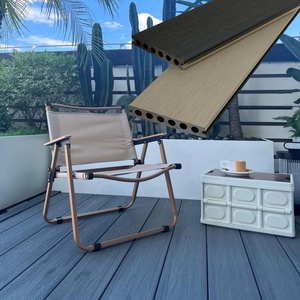 <span class=keywords><strong>Plancher</strong></span> extérieur en composite WPC Matériau écologique Planches de pont en composite Markdown Sale - Product Image 1