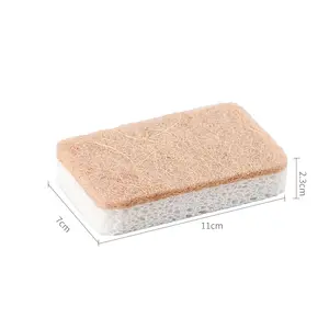Compressed Sustainable Wash Dishes Eco Friendly Magic Cleaning Products Sponge for Cleansing