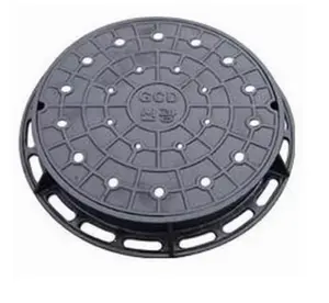 Custom OEM Service EN124 B125 Round Ductile Cast Iron Manhole Cover Manufacturer