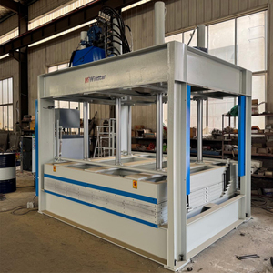 Presse à feuilles en plastique à chauffage haute température multi-couches Machine de recyclage hydraulique à <span class=keywords><strong>chaud</strong></span> en plastique - Product Image 6