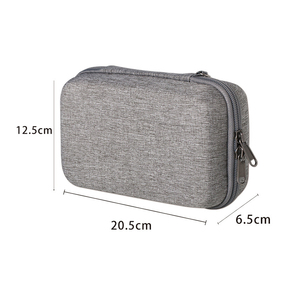 กระเป๋าเก็บอุปกรณ์ชาร์จ พาวเวอร์แบงค์ เคสเทค <span class=keywords><strong>EVA</strong></span> แข็งแรง กันน้ำ ซิปปิด สำหรับอุปกรณ์อิเล็กทรอนิกส์ พกพาสะดวกสำหรับการเดินทาง - Product Image 3