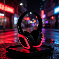 Headphone Nirkabel dengan Driver 40mm Suara HiFi Desain Over-Ear Earcup Nyaman untuk Kantor, Belajar, Musik, dan Gaming