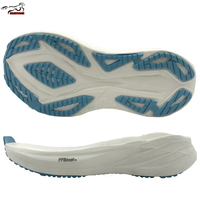 Mustang Semelle de sport Eva personnalisée Vente en gros Chaussures de course antidérapantes pour l'extérieur Semelle en caoutchouc résistante à l'usure semi-finie pour le Maroc