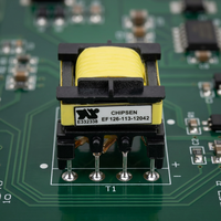 Transformateur Flyback à faible puissance EF12.6 avec noyau en ferrite pour convertisseur AC/DC de maison intelligente, séries EE EPC PQ