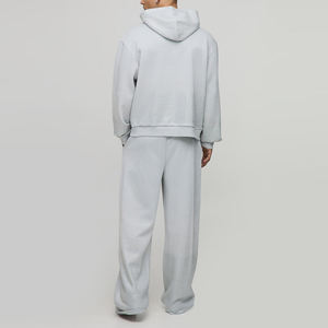 Chándal de Invierno para Hombre con Pedrería, Diseño Moderno, Ropa Deportiva Personalizada, Mangas Largas, Estilo Urbano, con Capucha, Color Sólido - Product Image 2