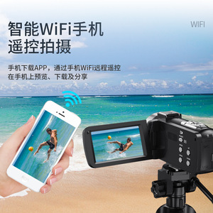 กล้องวิดีโอ42MP 4K ที่บันทึกวิดีโอดิจิตอลความละเอียดสูงมากพร้อมไมโครโฟนสำหรับถ่ายวิดีโอและบันทึก - Product Image 5