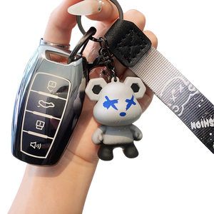 Housse de protection pour clé de voiture en TPU souple pour HAVAL POER H6 Jolion M6 H2S F7X <span class=keywords><strong>F5</strong></span> H4 H7 Porte-clés porte-clés - Product Image 3