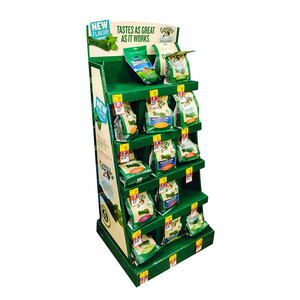 Displays Are Digital or <b>Physical</b> Promotions Pop Paper Food Cardboard Floor Display Rack Stands - Product Image 6