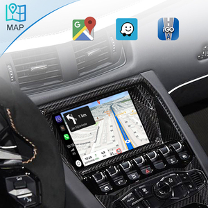 กล่องถอดรหัสเครื่องเล่นเสียงในรถยนต์ HFmidia Wireless CarPlay AndroidAuto สำหรับรถยนต์ Lamborghini Aventador หน้าจอเดิม 7 นิ้ว ปี 2012-2019 - Product Image 3