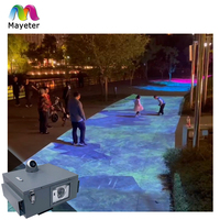 Système de projection interactive 3D tout-en-un pour sol numérique extérieur, projecteur de cartographie de sol pour stade