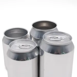 250ml 330ml 500ml Wholesale Empty Custom Printed Aluminum Srink Zip Top Can for Beer Drinking Packaging