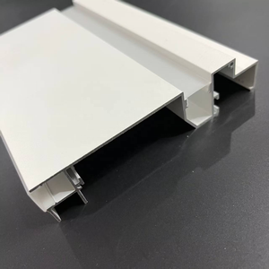 SDWK806 <span class=keywords><strong>Corniche</strong></span> Moulage Led Coving pour Plafonds Décor Voile Profil En Aluminium avec Double Canal Lumineux Éclairage <span class=keywords><strong>Indirect</strong></span> - Product Image 1