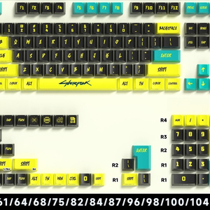 Capuchons de touches personnalisés sur mesure 129/135, thème Anime, en PBT, pour clavier mécanique, profil Cherry, capuchons de touches personnalisés - Product Image 2