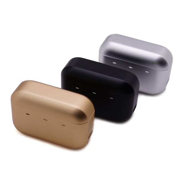Custom CNC Machined Precision Earbud Metal Hard Storage Earphone Protective Case Aluminum Headphone Case