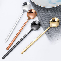 Cuillères à glace, à thé et à café en acier inoxydable de qualité supérieure pour cadeaux de mariage, pour tasses à café