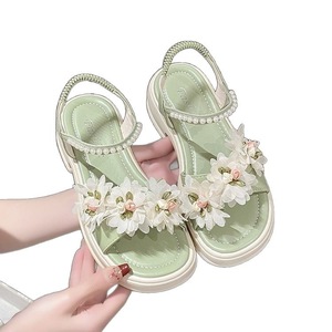Sandalias Estilo Hada para Mujer, Combinables con Vestidos, Nuevas Sandalias de Playa con Plataforma y Suela Gruesa con Flores, Verano 2026 - Product Image 5