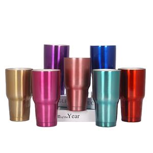 Gobelet à sublimation 20 30 OZ en acier inoxydable isolé double vide avec couvercle - Product Image 1