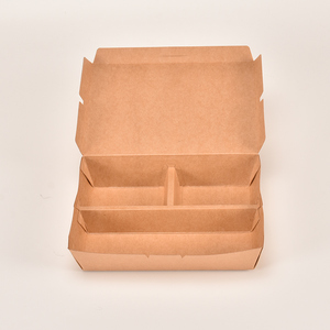 Hộp Đựng Đồ Ăn Bằng Giấy Kraft Nhiều Ngăn Hộp Đựng Đồ Ăn Trưa - Product Image 6